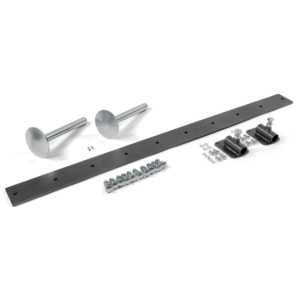 Kit, släpskor och stålskrapa