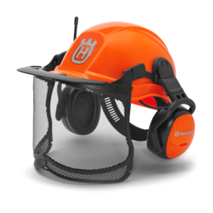 Hjälm Functional, fluorescerande med FM radio